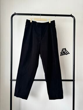 Kenzo Homme Corduroy Wide Pants Black 54